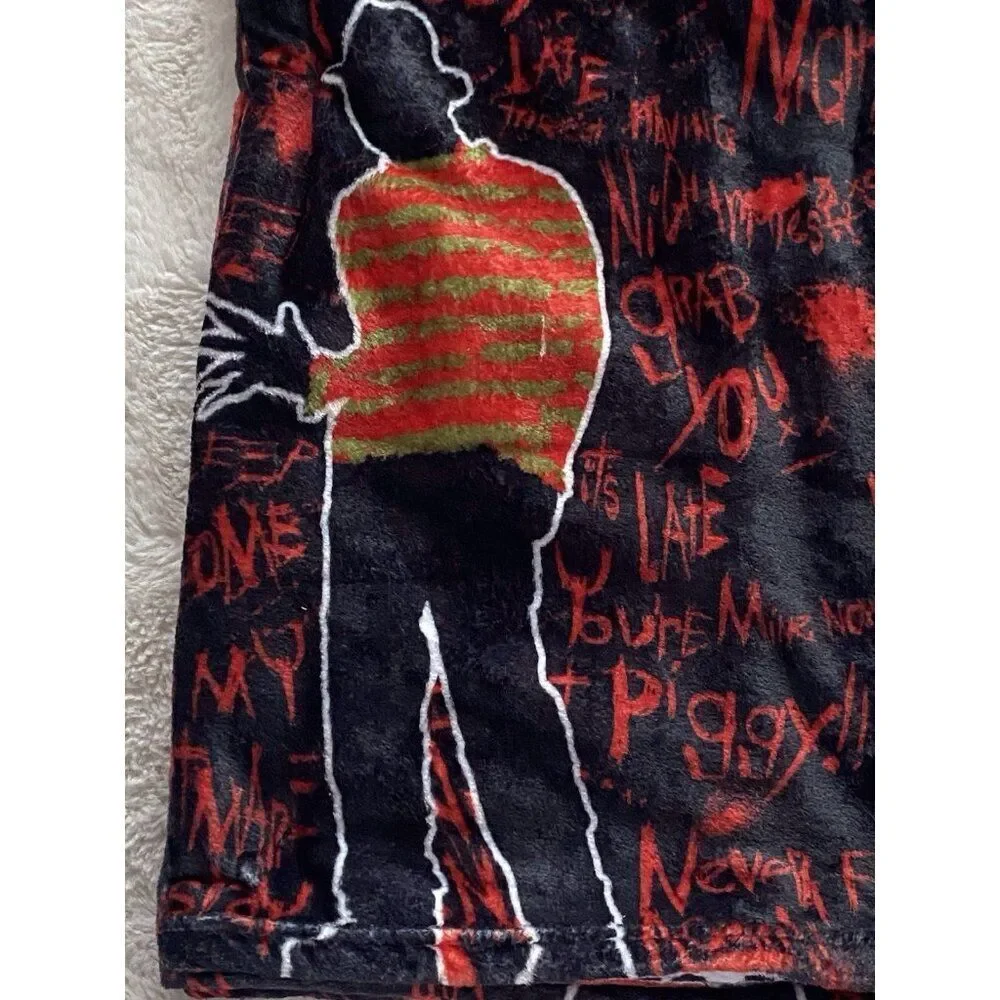 Nightmare on Elm Street Freddy Krueger Silk Touch Throw Blanket 50 X‎ 70” NEW